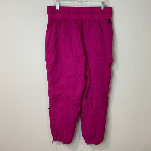Athleta x Alicia Keys Women's High Waist Utility Pants Magenta Pink 14 Lined - Picture 4 of 9